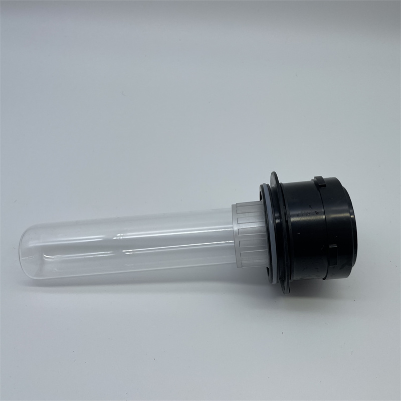 Marine Aquarium Design - Oryginalna lampa UV, szklana osłona, kolba