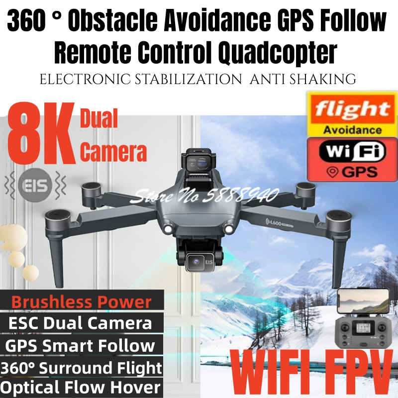 Overflow Box Dual - 360 ° Dron RC z funkcją
