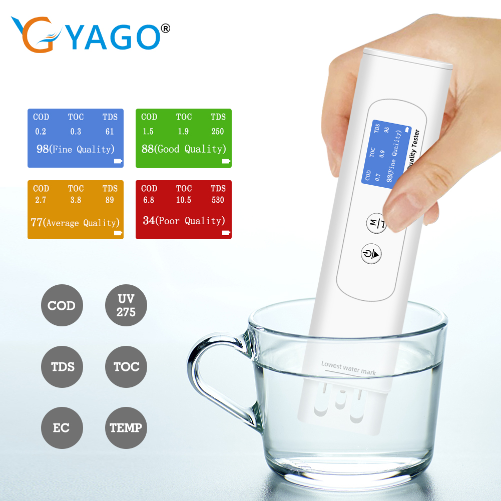 Tester jakości wody, miernik T – Marine Aquarium Water Analyzer recenzja i cena