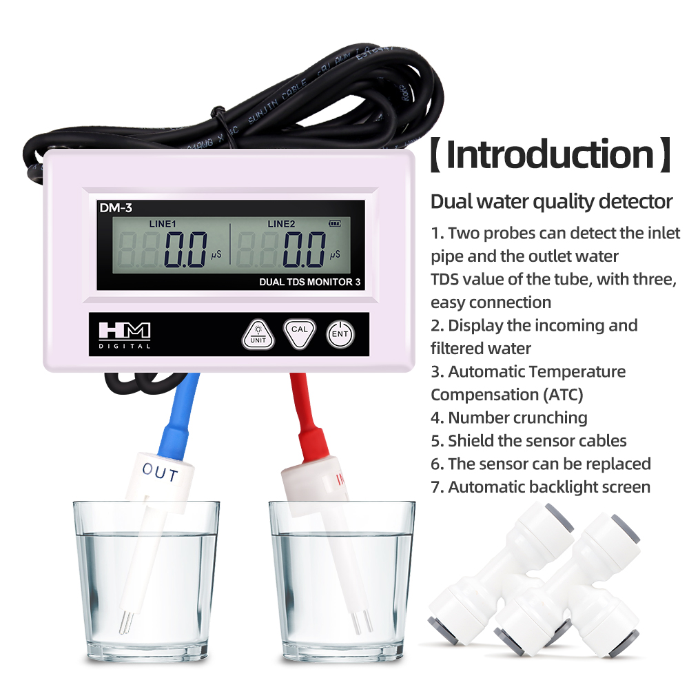 HM DM3 Online TDS EC Tester ja – Marine Aquarium Water Analyzer recenzja i cena
