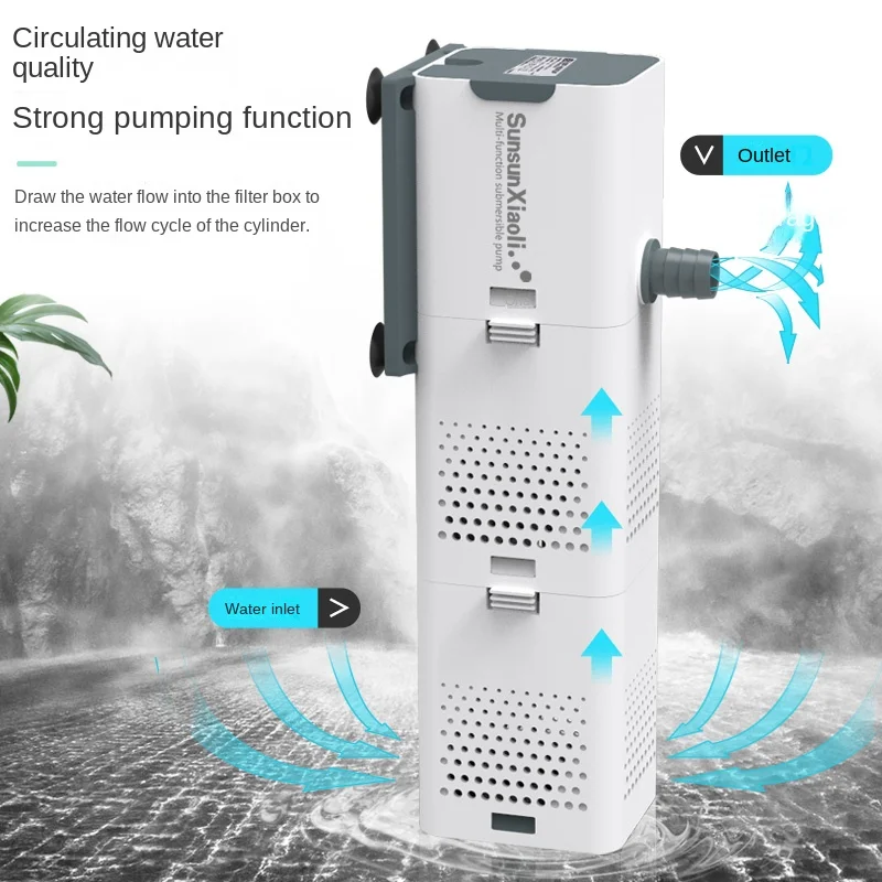 SUNSUN 3 w 1 filtr do akwarium – Marine Aquarium Design recenzja i cena